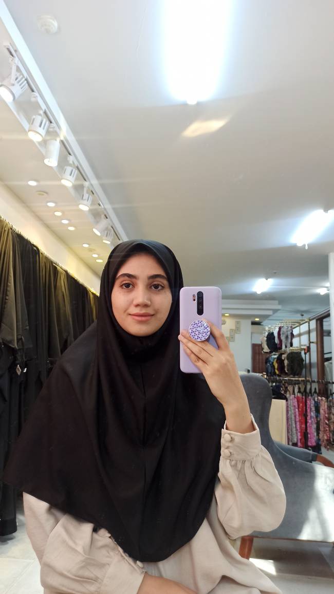 IMG_20221003_151311 مقنعه ساده پفکی