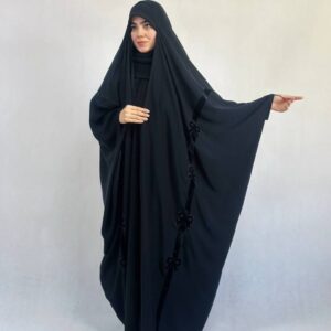 چادر مشکی عربی بولگاری لاین مخمل